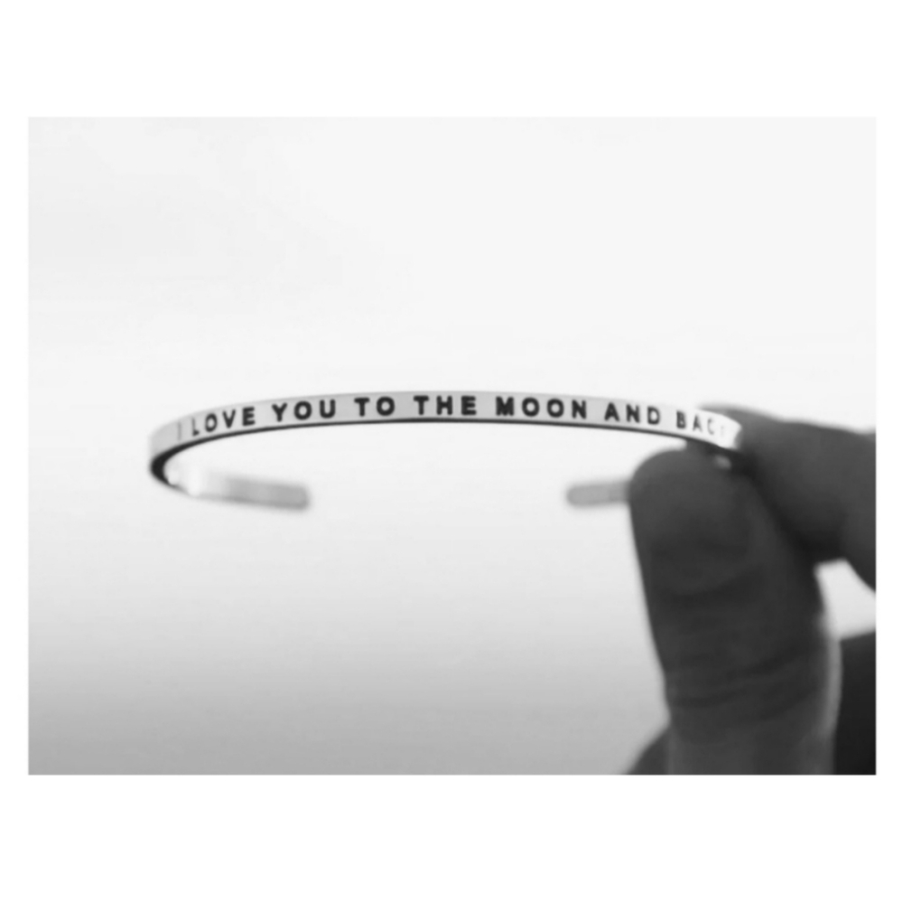 I Love You To The Moon And Back Bracelet